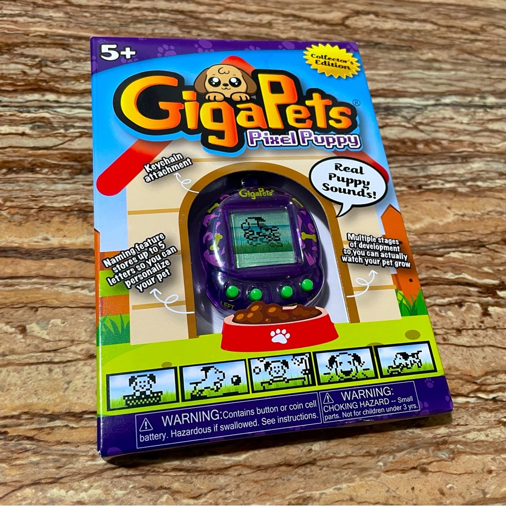 GigaPet “Pixel Puppy” Virtual Pet Kids Learning